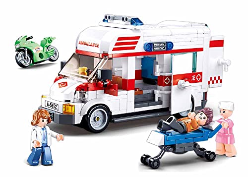 SLUBAN Town-Ambulance 328pcs von SLUBAN