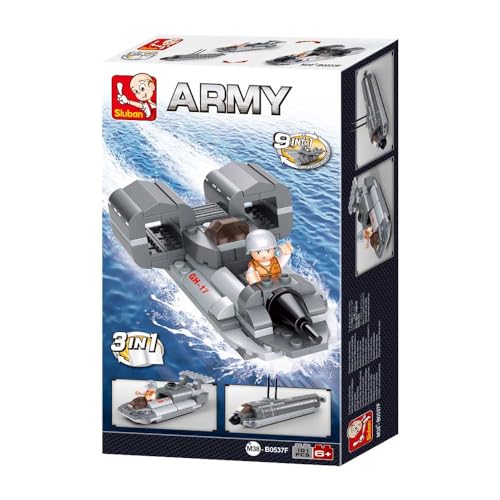 Sluban slubanm38-b0537 F-in Jet Boot Bausteine Set Sluban slubanm38-b0537 F-in Jet Boot Bausteine Set von Sluban