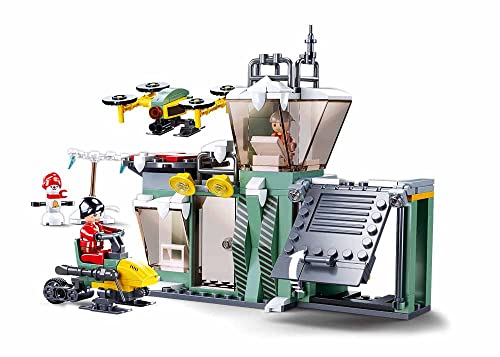 SLUBAN Town (Snowfield Rescue) - Rescue Base 251 PCS von SLUBAN