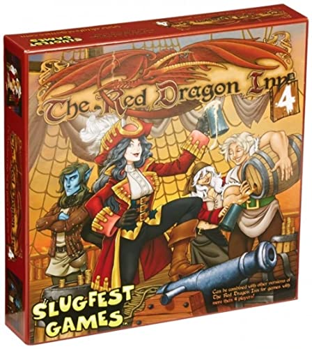 Red Dragon Inn 4 Red Dragon Exp., Stand Alone Boxed Card Game von Slugfest Games