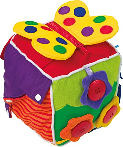 small foot Baby „Würfel“, weich gefüttert mit verschiedenen Verschlussfunktionen zum Entdecken, 5515 small foot Baby „Würfel“, weich gefüttert mit verschiedenen Verschlussfunktionen zum Entdecken, 5515 von Small Foot