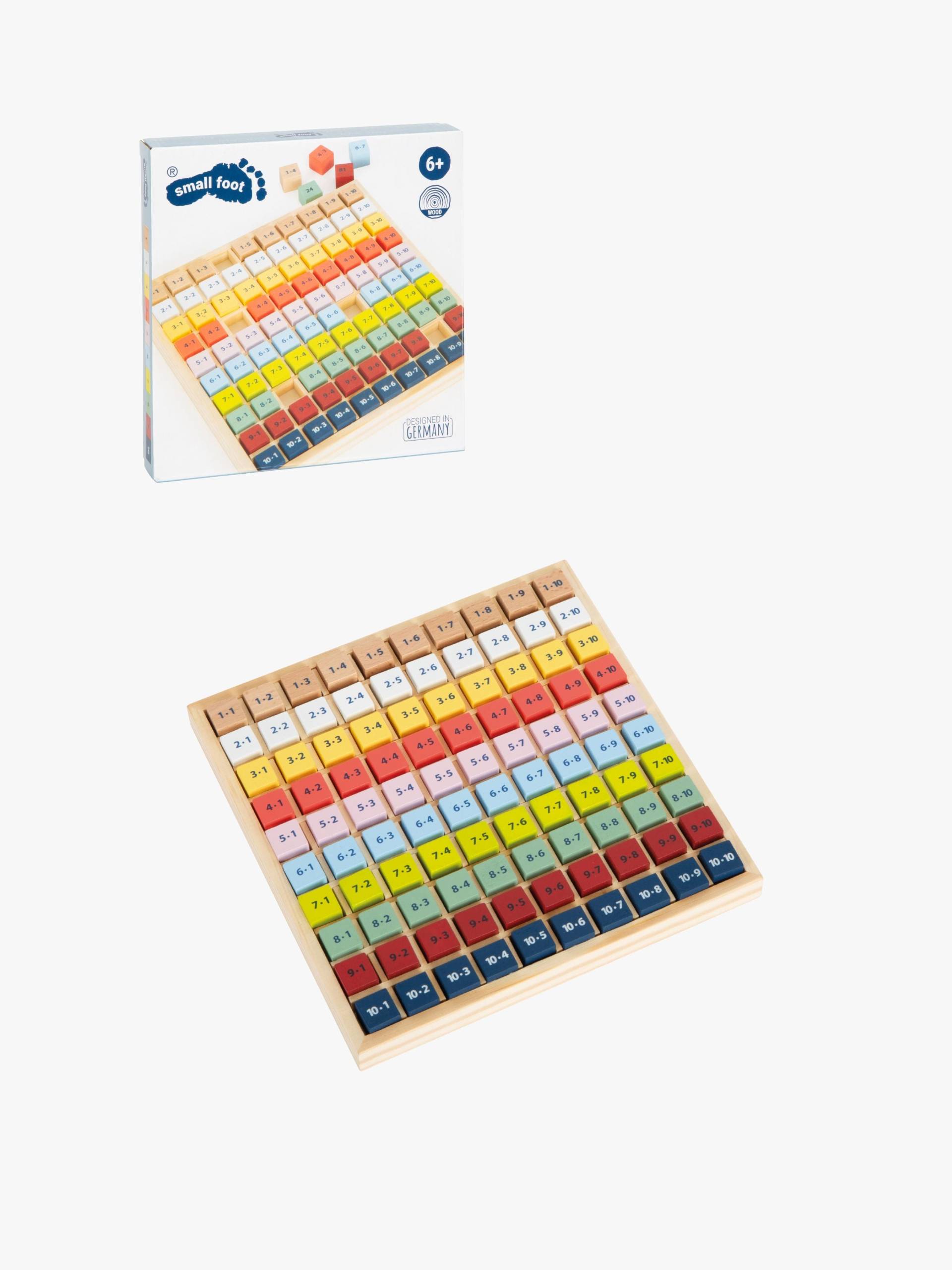 Small Foot Bunte Multiplikationstabelle Small Foot Bunte Multiplikationstabelle von Small Foot