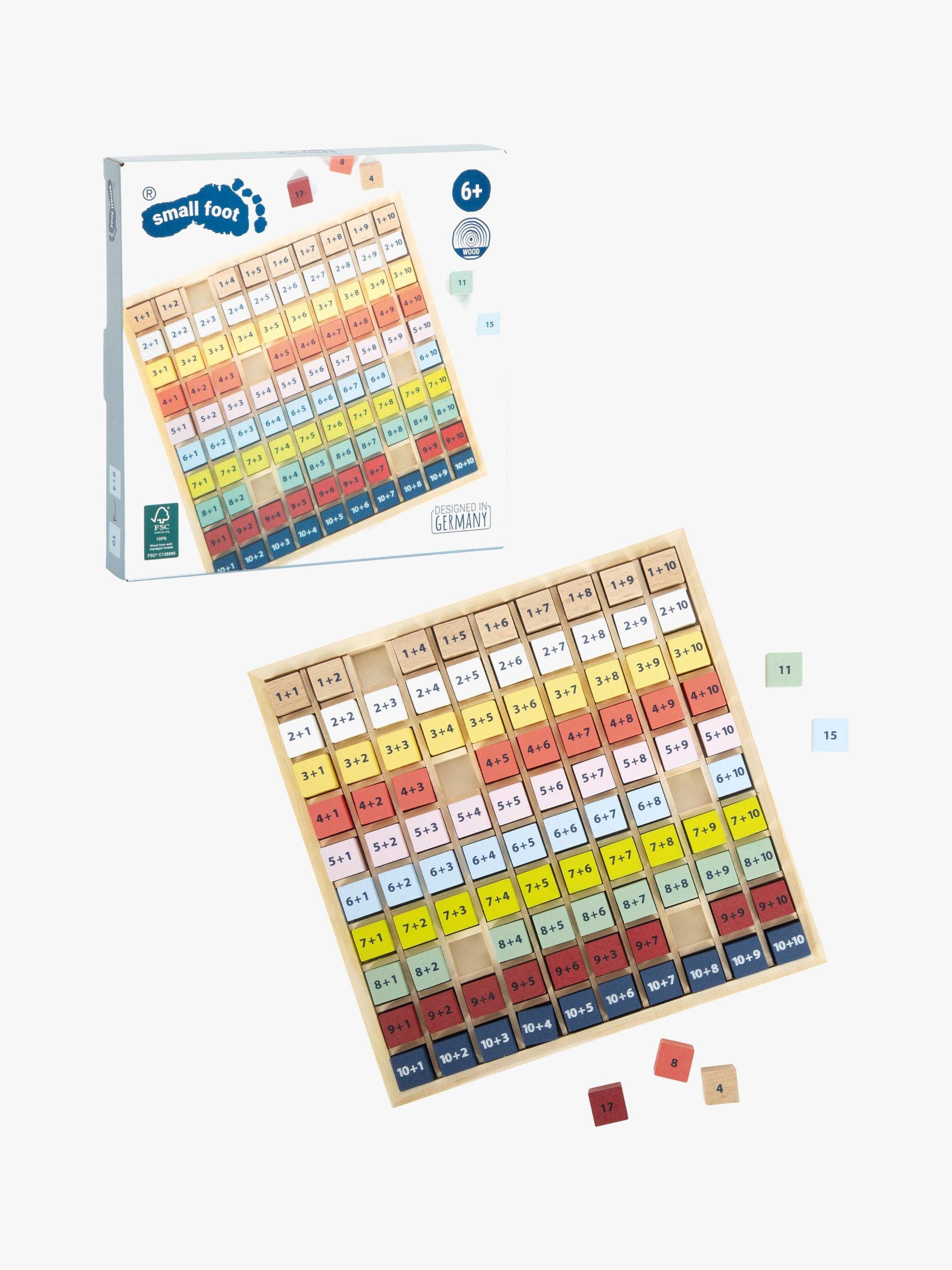 Small Foot Mathebrett Additionstabelle Small Foot Mathebrett Additionstabelle von Small Foot