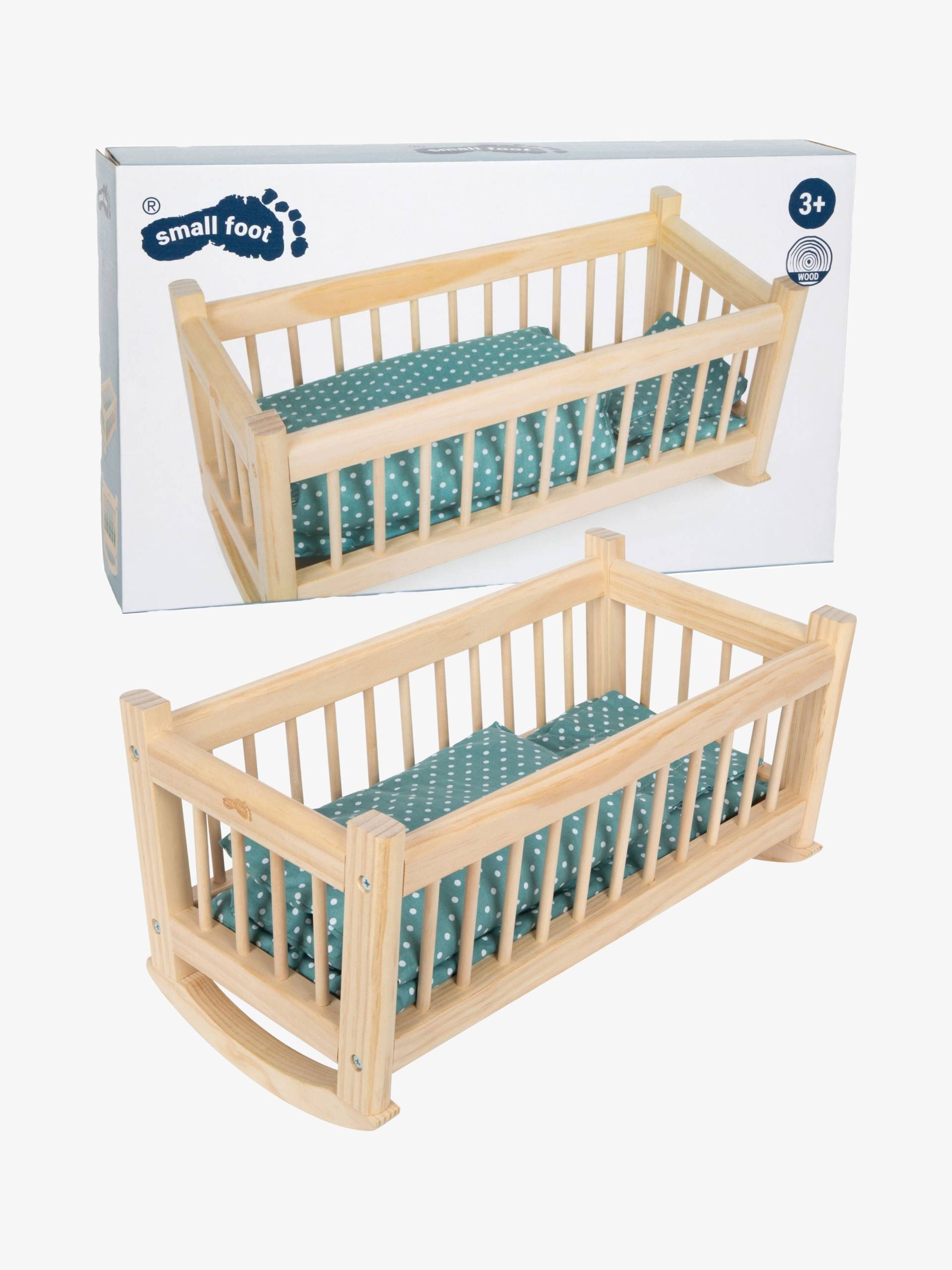 Small Foot Puppenwiege aus Naturholz Small Foot Puppenwiege aus Naturholz von Small Foot