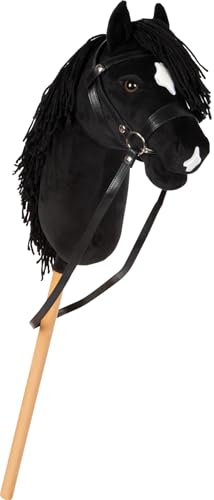 small Foot Hobby Horse schwarz „Eddie“, Steckenpferd mit abnehmbaren Holzstab und frisierbarer Mähne, inkl. Halfter, Trense & Führstrick, für Kinder ab 3 Jahren, 12716 small Foot Hobby Horse schwarz „Eddie“, Steckenpferd mit abnehmbaren Holzstab und frisierbarer Mähne, inkl. Halfter, Trense & Führstrick, für Kinder ab 3 Jahren, 12716 von Small Foot