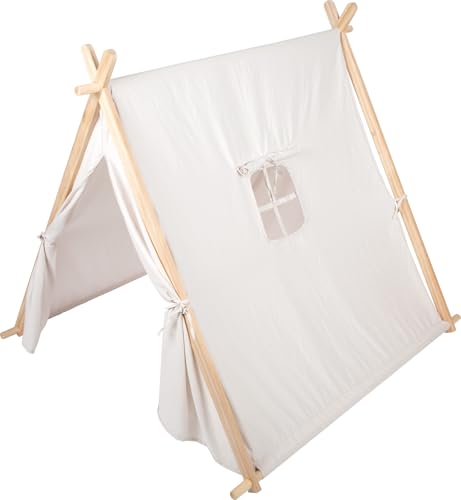 small Foot Indoor-Spielzelt für Kinder, Holzrahmen mit Stoffbezug, Fenster und aufrollbare Öffnung, für Kinder ab 2 Jahren, 12761 small Foot Indoor-Spielzelt für Kinder, Holzrahmen mit Stoffbezug, Fenster und aufrollbare Öffnung, für Kinder ab 2 Jahren, 12761 von Small Foot