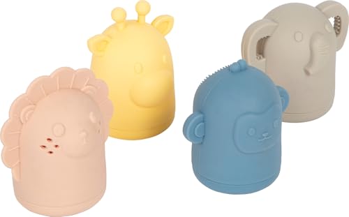 small Foot Silikon Badespielzeug Set, 4 Spritztiere, BPA-frei, weiches Wasserspielzeug, spülbar & hygienisch, Babyspielzeug ab 1 Jahr, 12753 small Foot Silikon Badespielzeug Set, 4 Spritztiere, BPA-frei, weiches Wasserspielzeug, spülbar & hygienisch, Babyspielzeug ab 1 Jahr, 12753 von Small Foot
