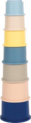 small Foot Silikon Stapelbecher, 7 Stück, BPA-frei, Lernspielzeug für Badewanne und Sandkasten, Stapelturm mit Tiermotiven, für Kinder ab 1 Jahr, 12754 small Foot Silikon Stapelbecher, 7 Stück, BPA-frei, Lernspielzeug für Badewanne und Sandkasten, Stapelturm mit Tiermotiven, für Kinder ab 1 Jahr, 12754 von Small Foot