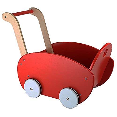 small foot 10025 Puppenwagen, rot von Small Foot