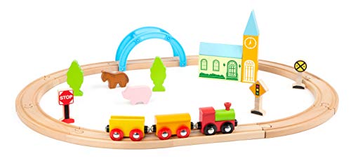 Holzspielzeuge - Holzeisenbahnen von Small foot bei Spielzeug.World