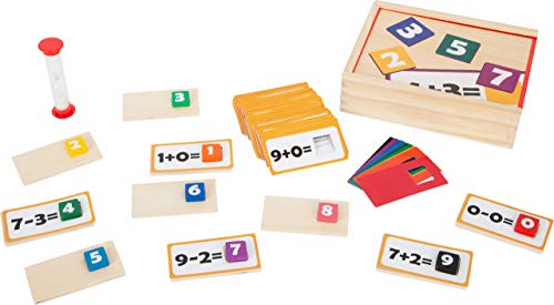 small foot Lernspiel Holzpuzzle, Spielzeug aus Holz zum Mathematik Lernen, für Schüler, ab 6 Jahre 11730 von Small Foot