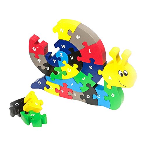 small foot 1992 Puzzle Schnecke, Multicolor von Small Foot