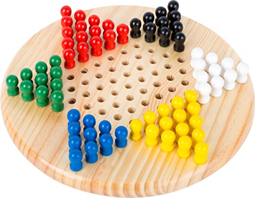 small foot Gesellschaftsspiel Halma aus Holz, Denkspiel für 2-6 Spieler, für Kinder ab 5 Jahre, 2940, Nee small foot Gesellschaftsspiel Halma aus Holz, Denkspiel für 2-6 Spieler, für Kinder ab 5 Jahre, 2940, Nee von Small Foot