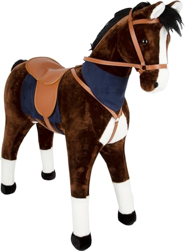 small foot Stehpferd XL aus Plüsch mit Sound, stabiles, großes Reitpferd zum Draufsitzen, für Kinder ab 3 Jahren, 11179 small foot Stehpferd XL aus Plüsch mit Sound, stabiles, großes Reitpferd zum Draufsitzen, für Kinder ab 3 Jahren, 11179 von Small Foot
