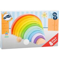 Small foot - Holzbausteine Regenbogen XL von Small foot