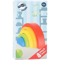 Small foot - Holzbausteine Regenbogen von Small foot