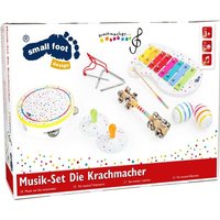 Small foot 10383 - Musik-Set Sound (Rasseln/Schellen/Xylophon/Becken/Tamburin/Triangel), Kinder-Musikinstrumente-Set Small foot 10383 - Musik-Set Sound (Rasseln/Schellen/Xylophon/Becken/Tamburin/Triangel), Kinder-Musikinstrumente-Set von Small foot