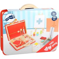 small foot 11160 - Notarztkoffer, Holz, Arztkoffer, Stethoskop, Fieberthermometer, Spritze, 15 Teile small foot 11160 - Notarztkoffer, Holz, Arztkoffer, Stethoskop, Fieberthermometer, Spritze, 15 Teile von Small foot