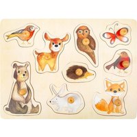 Small foot - Setzpuzzle Waldtiere von Small foot