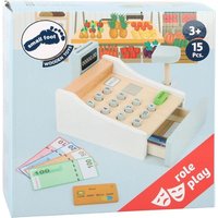 small foot 11099 - Spielkasse aus Holz, inkl. Scanner, Kartenlesegerät, Spielgeld und Kreditkarten, Kaufladen small foot 11099 - Spielkasse aus Holz, inkl. Scanner, Kartenlesegerät, Spielgeld und Kreditkarten, Kaufladen von Small foot