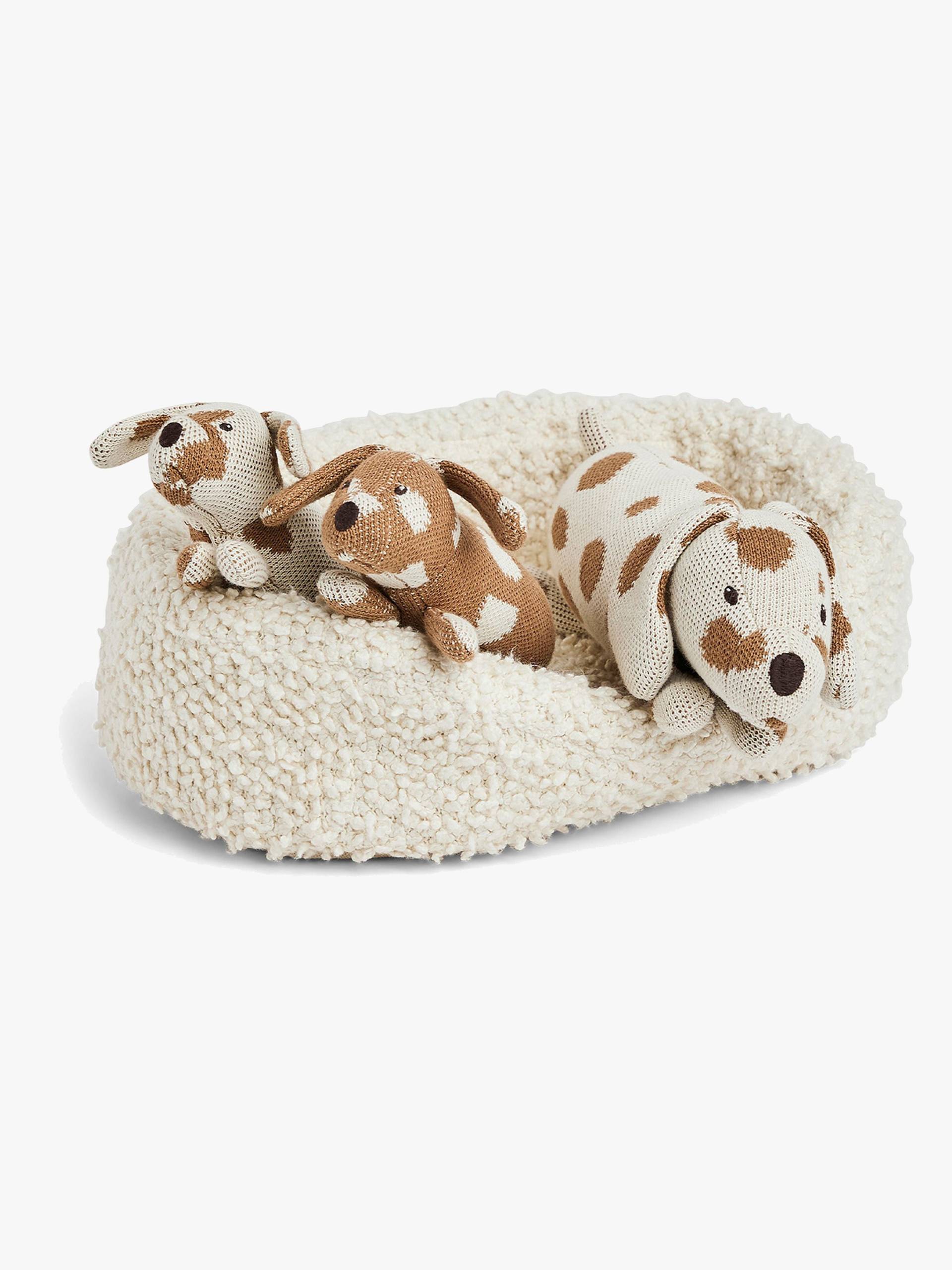 Smallstuff Hundekorb mit Hundemama und Welpen Smallstuff Hundekorb mit Hundemama und Welpen von Smallstuff