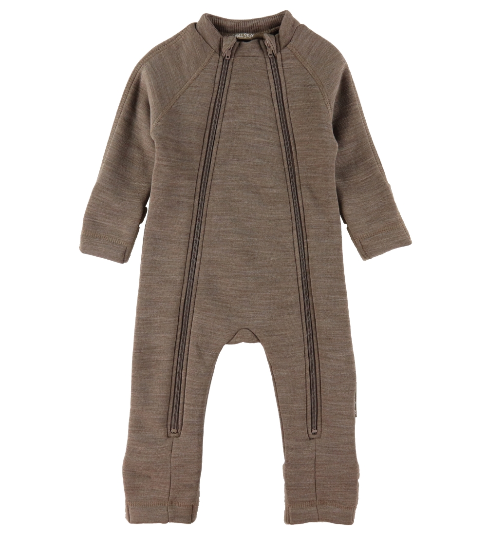 Smallstuff Overall m. Reißverschlüsse - Wolle - Nature - Smallstuff - 56/62 - Overalls Smallstuff Overall m. Reißverschlüsse - Wolle - Nature - Smallstuff - 56/62 - Overalls von Smallstuff