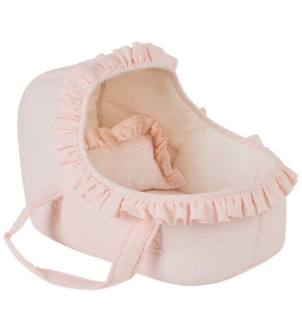 Smallstuff Puppen-Tragetasche m. Kissen und Bettdecke - Rose m. - Smallstuff - One Size - Puppenzubehör Smallstuff Puppen-Tragetasche m. Kissen und Bettdecke - Rose m. - Smallstuff - One Size - Puppenzubehör von Smallstuff