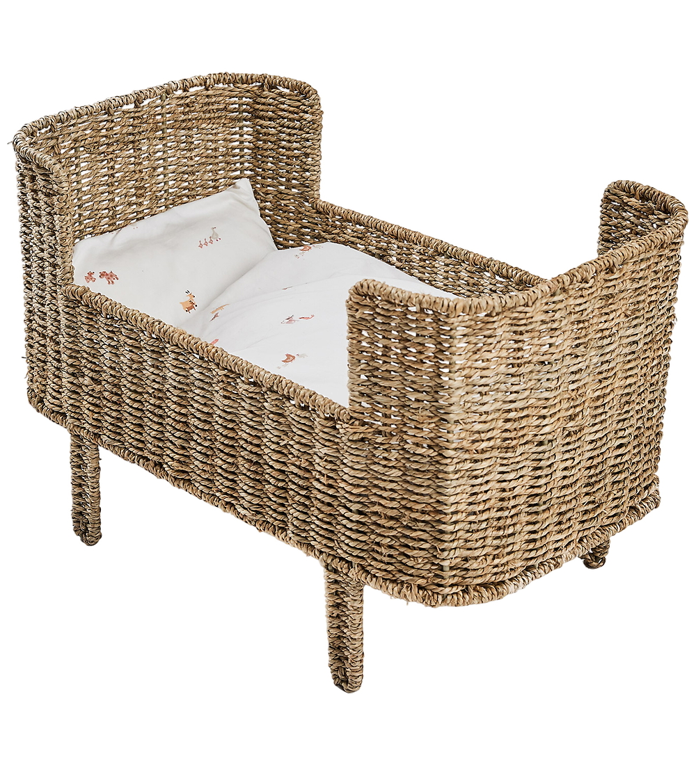 Smallstuff Puppenbett - Rosaline - Seegras - Smallstuff - One Size - Puppenbett Smallstuff Puppenbett - Rosaline - Seegras - Smallstuff - One Size - Puppenbett von Smallstuff