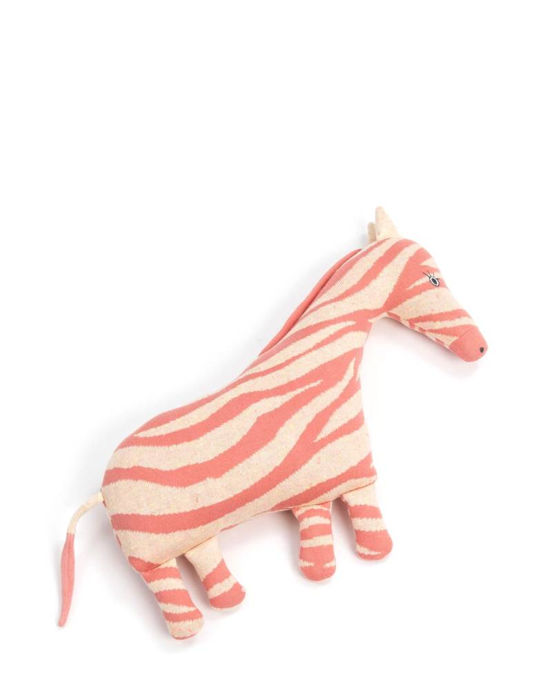 Smallstuff Zebra Kissen, Bubblegum von Smallstuff