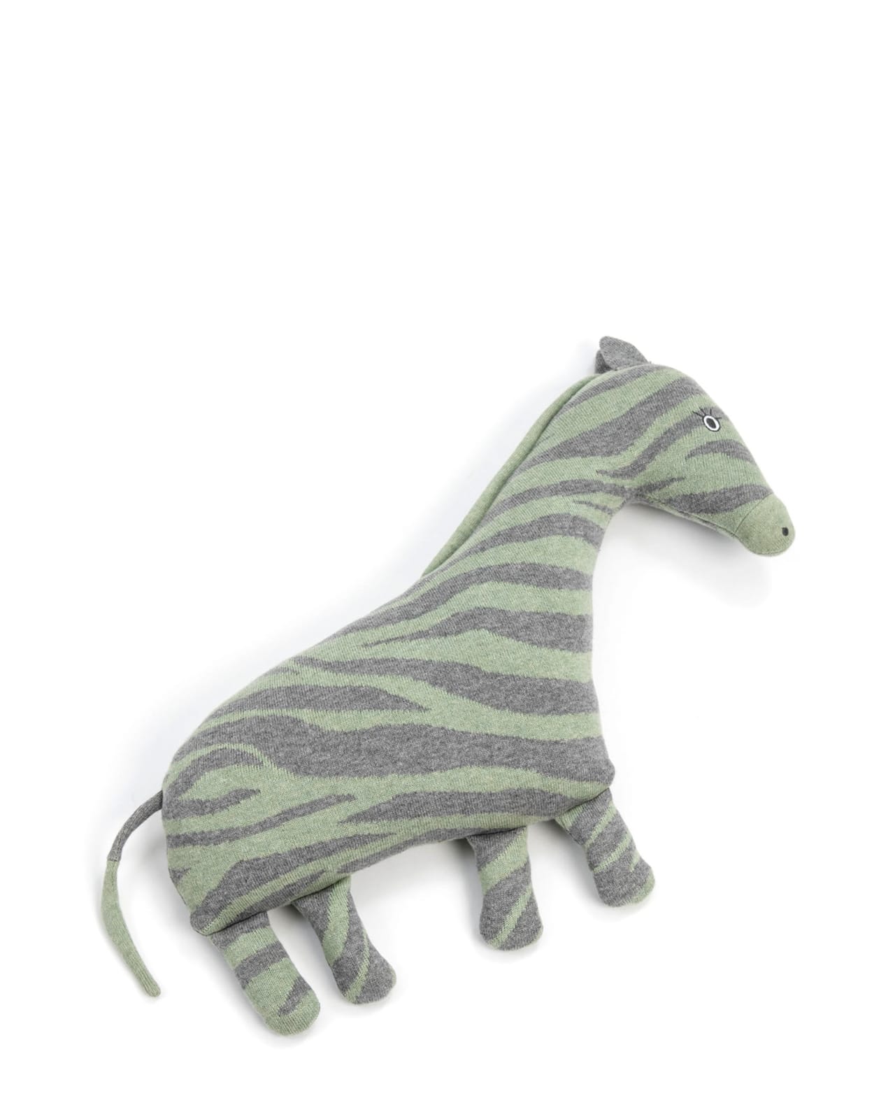 Smallstuff Zebra Kissen, Grau von Smallstuff