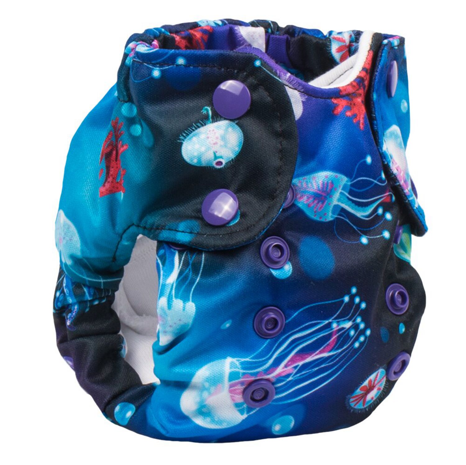 Smart Bottoms Born Smart 2.0 AIO für Neugeborene - Ocean Blooms Smart Bottoms Born Smart 2.0 AIO für Neugeborene - Ocean Blooms von Smart Bottoms