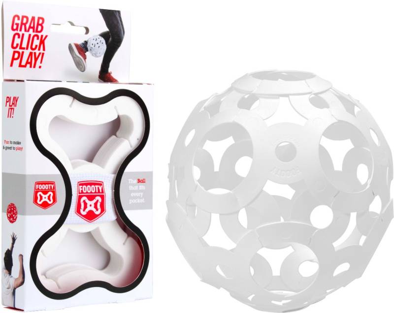 FOOOTY Innovativer Ball, Weiß von Smart Games