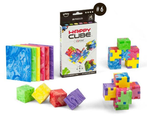 Happy Cube 3D-Puzzle Happy Cube Expert von Smart Games