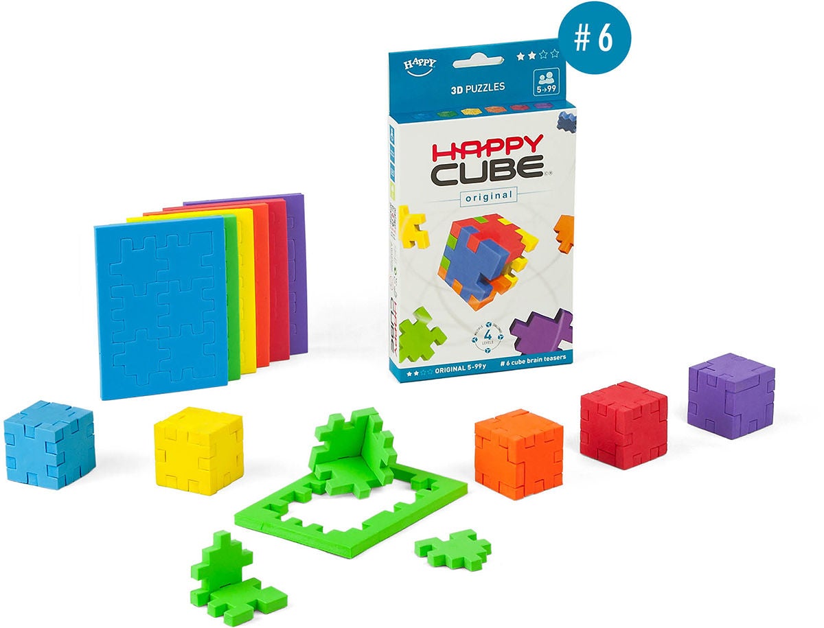 Happy Cube 3D-Puzzle Happy Cube Original von Smart Games