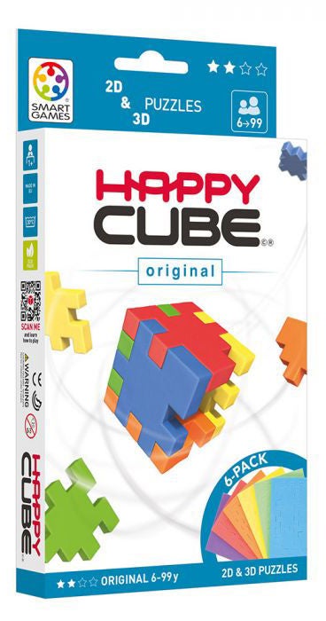 Happy Cube 3D-Puzzle Happy Cube Original von Smart Games