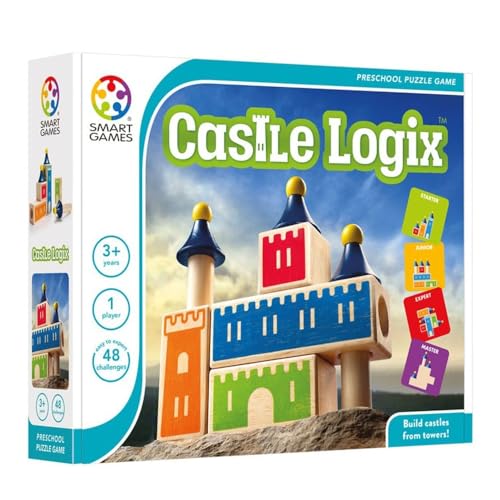 Smart Games - Castle Logix, Preschool Puzzle Game with 48 Challenges, 3+ Years von SmartGames