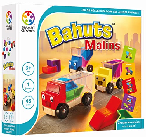 SmartGames SG 035 FR Bahuts Malins Denk, Logik-und Einbauspiel, Mehrfarbig, L von SmartGames