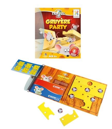 Smartgames - SGT 250 FR-8 - Gruyère Party - Denk- und Logikspiel von SmartGames