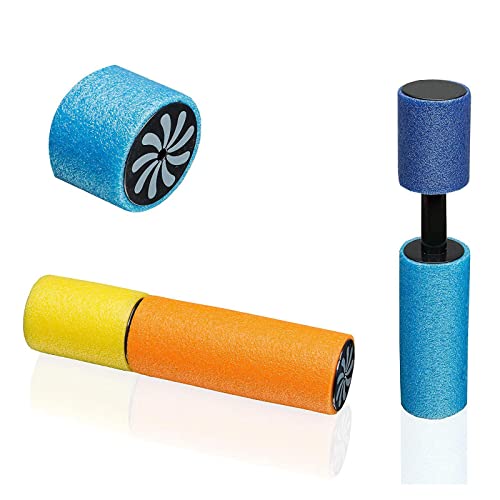 Happy 5X Wasserspritzpistole Mini Schaumstoff Wasserpistole 5er Set - Spritzpistole Wasserspritze - das Spielzeug für Ihr Garten Schwimmbad Hallenbad von Smart-Planet