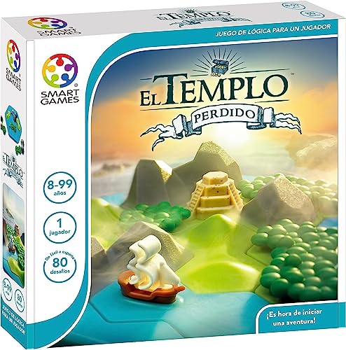 Smart Games – Der verlorene Tempel | Brettspiele für Kinder von 8 Jahren | Lernspiele 8 Jahre | Kinderpuzzle | Kinderspiele | Genie-Spiele von SmartGames