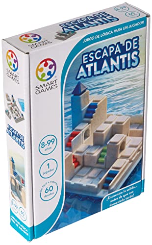 SmartGames SG442ES Flucht aus Atlantis, bunt, S von SmartGames