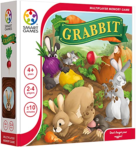 smart Games - Grabbit, Multiplayer Memory Game, 2-4 Players, 4+ Years von SmartGames