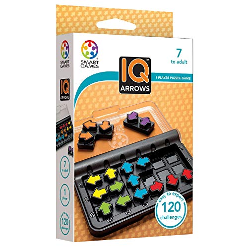Smart Games - IQ Arrows, Puzzle Game with 120 Challenges, 7+ Years Smart Games - IQ Arrows, Puzzle Game with 120 Challenges, 7+ Years von SmartGames