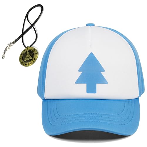 Dipper Hut Cosplay Kostüm für Erwachsene Pines Party Kleidung Set, 02. Blau-7, Einheitsgröße von Smatutor