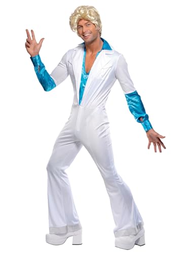 Disco Man Costume, All in One (L) von Smiffys