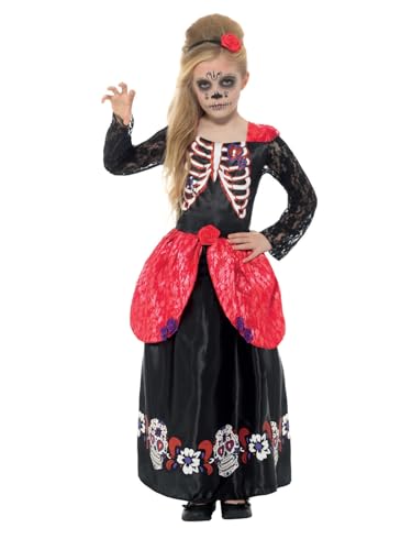 Deluxe Day of the Dead Girl Costume (S) von Smiffys