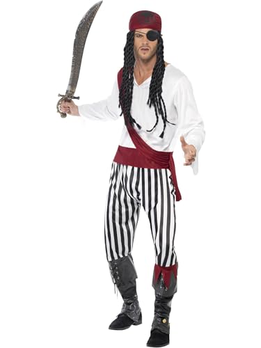 Pirate Man Costume (M) von Smiffys