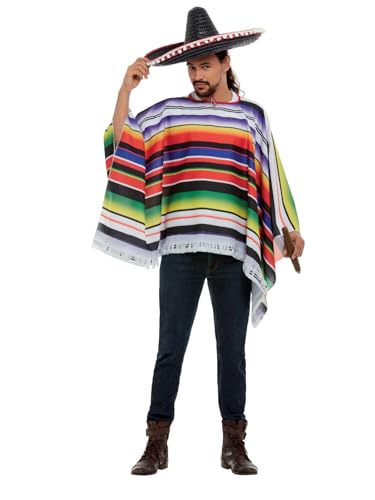 Smiffys Poncho, Mehrfarbig Smiffys Poncho, Mehrfarbig von Smiffys
