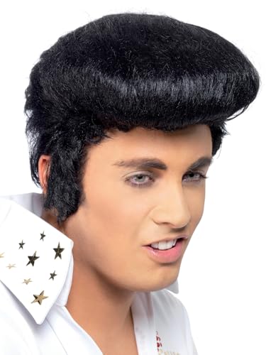 SMIFFY´S Original Elvis Presley Per�cke Kotletten Perr�cke von Smiffys