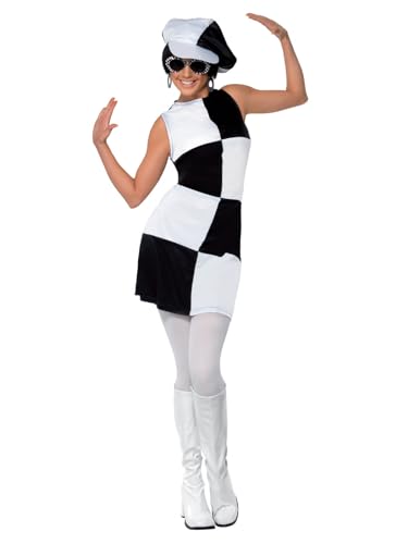 60s Party Girl Costume (S) von Smiffys